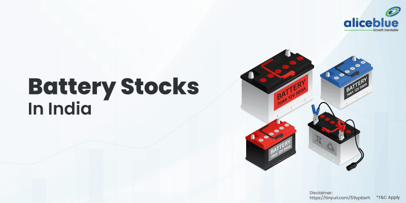 Top Battery Stock in India : Power up your Portfolio