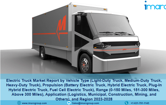 Global Electric Truck Market Size, Share, Trends, Report 2023-28