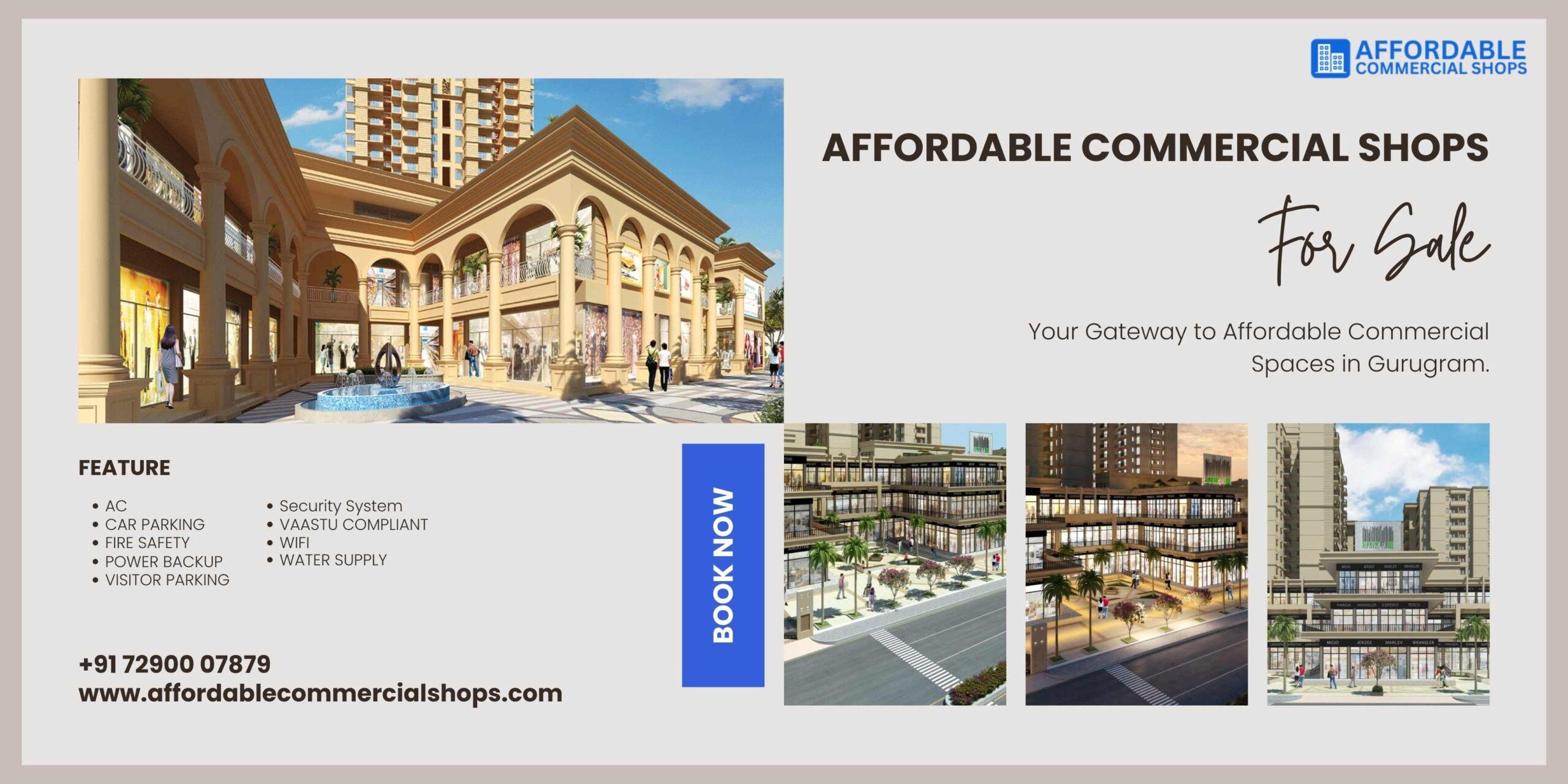 Gurgaon Commercial Shops | Buy Affordable Shops In Gurgaon