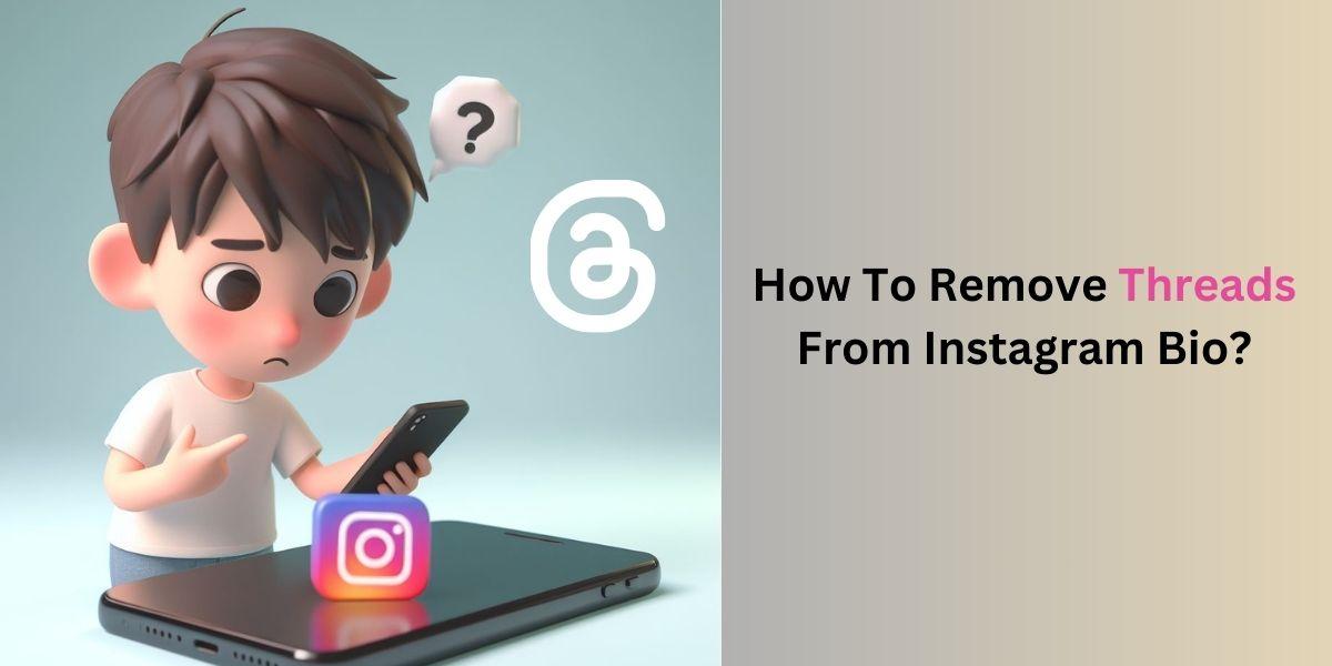 How To Remove Threads From Instagram Bio?
