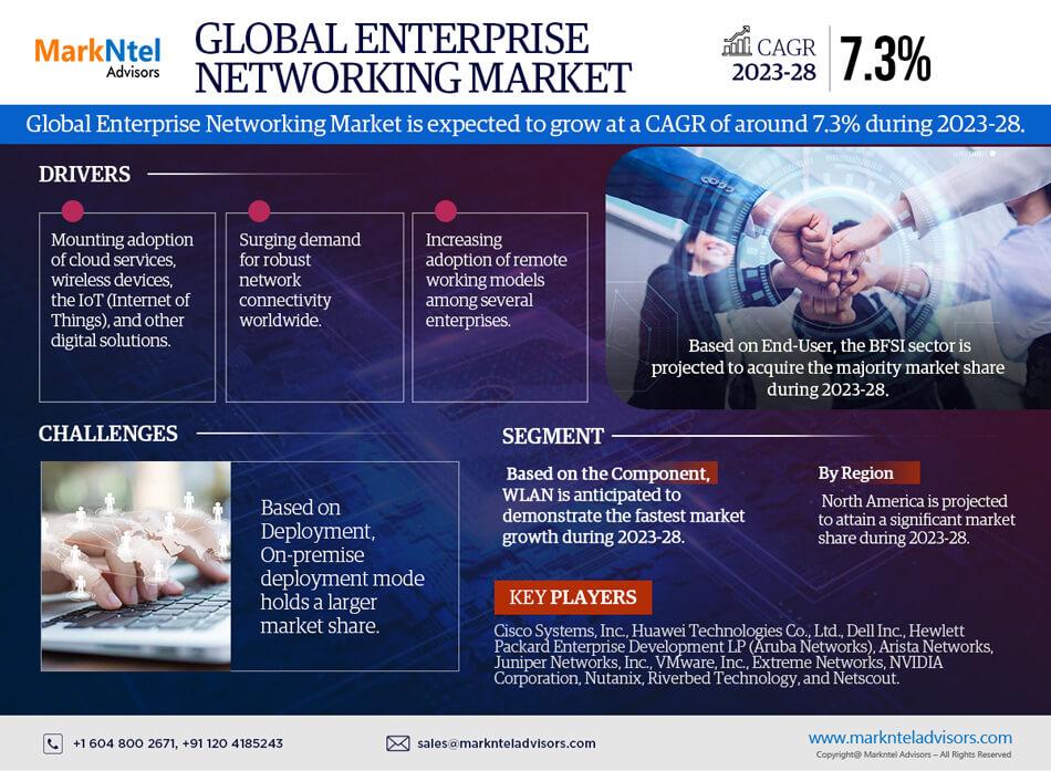 Exploring the Future Potential of Enterprise Networking Market: Size, Share, and Development Analysis